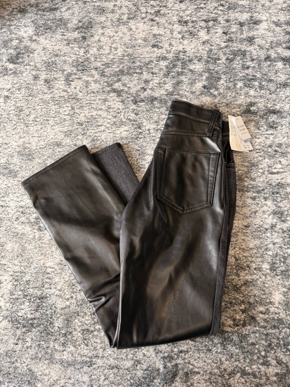 Abercrombie & Fitch Mixed Fabric Jeans
